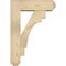 Ekena Millwork Merced Craftsman Rough Sawn Bracket w/ Offset Brace, Douglas Fir, 6"W x 18"D x 26"H BKT0604X18X26MRC04RDF - alternate 3